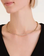 Κολιέ ROSEFIELD Tennis Necklace από ανοξείδωτο ατσάλι SKU JNTWG-J1036