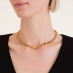 Κολιέ Rosefield Octagon Choker  SKU  JNOCG-J1131 - Image 2