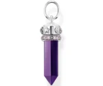 Μενταγιόν Thomas Sabo  με απομίμηση αμέθυστου   SKU PE955-640-13 - Image 4