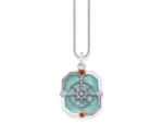 Thomas Sabo  Ασημένιο μενταγιόν Τροχός Κάρμα SKU  PE961-340-7 - Image 2