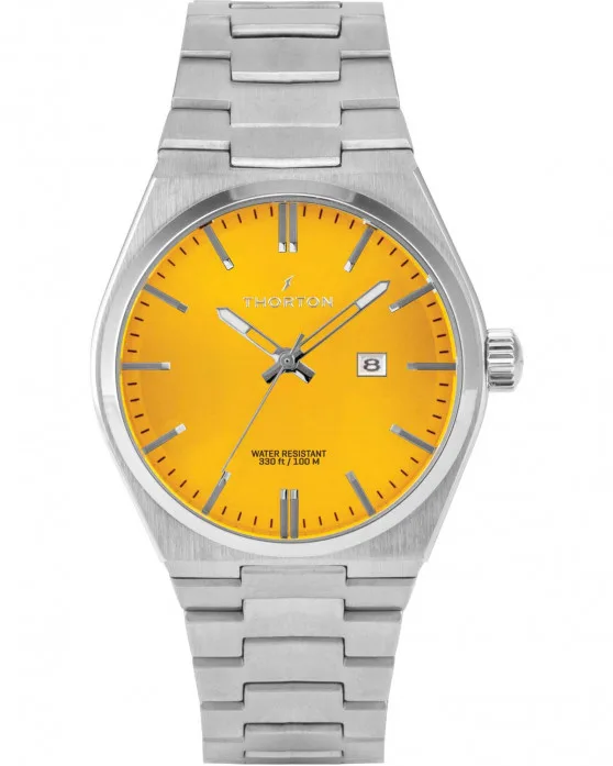 9305334M_1 Ρολόι THORTON Torstein Silver Stainless Steel Bracelet SKU 9305334M - Image 1