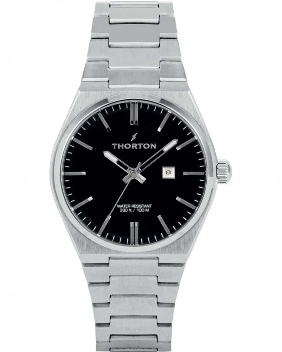 9306331M_1 Ρολόι THORTON Torstein Silver Stainless Steel Bracelet SKU 9306331M - Image 1