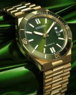 Ρολόι CITIZEN Automatic Gold Stainless Steel Bracelet SKU NJ0232-53X - Image 5