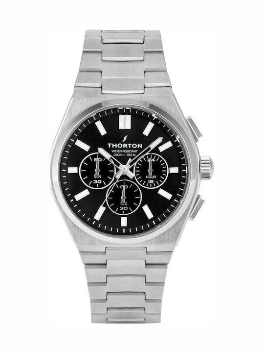 Ρολόι THORTON Torstein Chronograph Silver Stainless Steel Bracelet SKU 9304331M - Image 1