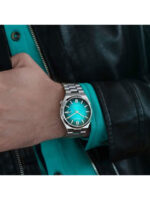 Citizen Tsuyosa Ανδρικό Ρολόι 40mm Αυτόματο με Ασημί Μεταλλικό Μπρασελέ  SKU NJ0151-88X - Image 5