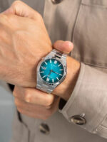 Citizen Tsuyosa Ανδρικό Ρολόι 40mm Αυτόματο με Ασημί Μεταλλικό Μπρασελέ  SKU NJ0151-88X