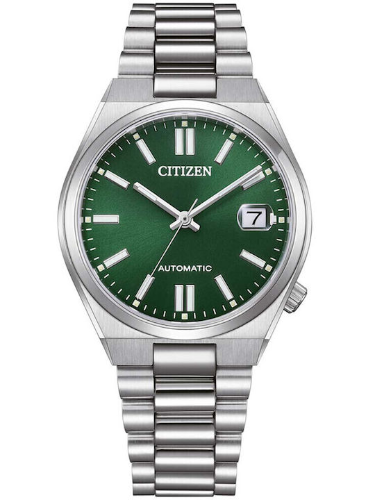 Citizen Γυναικείο Ρολόι 37mm Μπαταρίας με Ασημί Μεταλλικό Μπρασελέ  SKU NJ02000-50X - Image 5