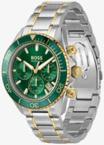 Boss Ανδρικό Ρολόι 44mm Μπαταρίας με Πράσινο Μεταλλικό Μπρασελέ SKU 1514325 - Image 3