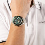 Boss Ανδρικό Ρολόι 44mm Μπαταρίας με Πράσινο Μεταλλικό Μπρασελέ SKU 1514325 - Image 4