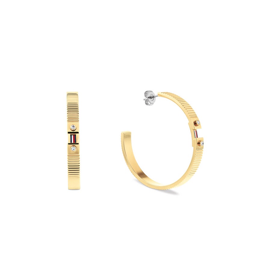 2781050-skoularikia-gunaikeia-tommy-hilfiger-stainless-steel (1) Σκουλαρίκια Tommy Hilfiger SKU 2781050 - Image 1