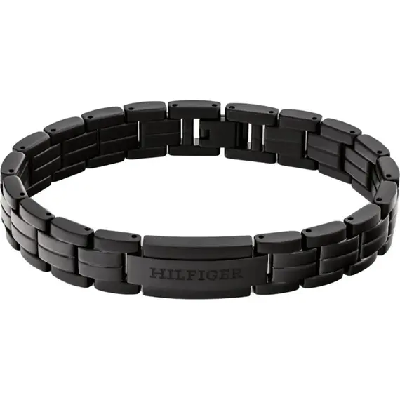 2790667.jpg TOMMY HILFIGER Βραχιόλι Μαύρο Από Ανοξείδωτο Ατσάλι 20cm SKU 2790667 - Image 1