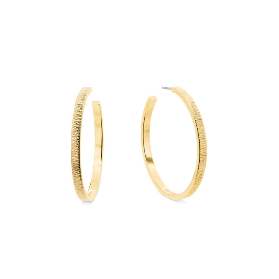 35001011-earrings-calvin-klein-gold-stainless-steel Σκουλαρίκια Κρίκοι Calvin Klein Gold SKU 35001011 - Image 1