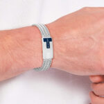 Ανδρικό Βραχιόλι Tommy Hilfiger  Ασημί  SKU 2790705 - Image 4