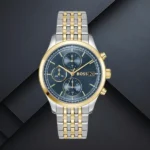 Ανδρικό Ρολόι Boss Stratus 1514329 με Δίχρωμο Μπρασελέ & Μπλε Καντράν SKU 1514329 - Image 2