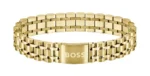 Boss Gold-tone Cuff with Logo-engraved Magnetic Closure  Ανδρικό βραχιόλιSKU 1580645 - Image 3