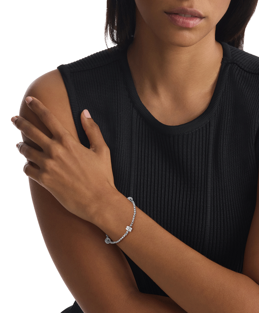 calvin-klein-35000956-b Calvin Klein Stainless Steel Bead Chain Bracelet Γυναικείο βραχιόλι SKU 35000956 - Image 1