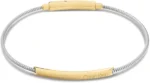 Γυναικείο βραχιόλι Calvin Klein CK Structured, χρυσό και ασημένιο ατσάλι, SKU  35000986 - Image 3
