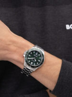 Boss Troper Ανδρικό Ρολόι 42mm Μπαταρίας με Ασημί Μεταλλικό Μπρασελέ SKU 1514294 - Image 7