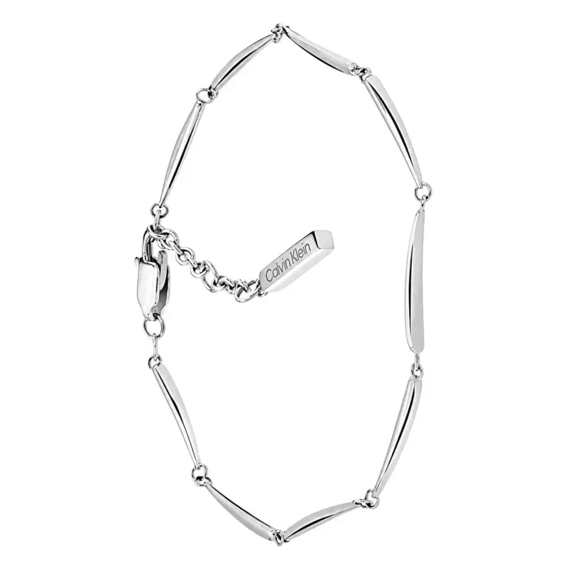 stainless-steel-elongated-drops-bracelet-length-16-to-185-cm-35000996-calvin-klein Calvin Klein Γυναικείο Βραχιόλι από Ατσάλι Ασημί SKU 35000996 - Image 1