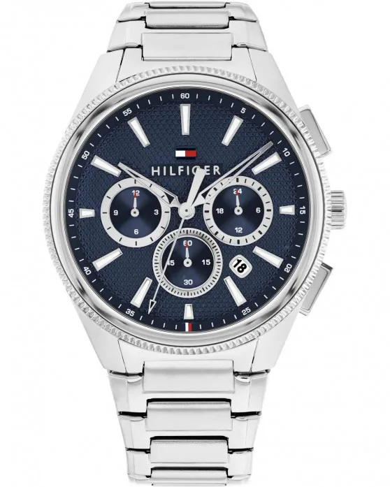 TOMMY-HILFIGER-1792253_1 Ρολόι TOMMY HILFIGER Sam Chronograph Silver Stainless Steel Bracelet SKU 1792253 - Image 1